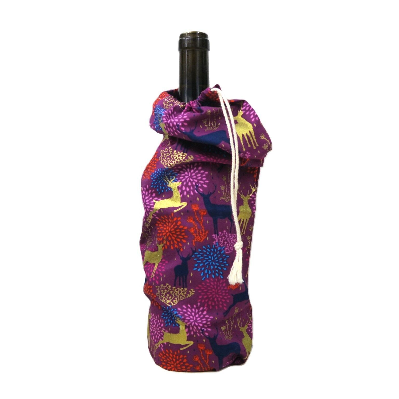 Borsa regalo per bottiglia di vino - Speciale Natale