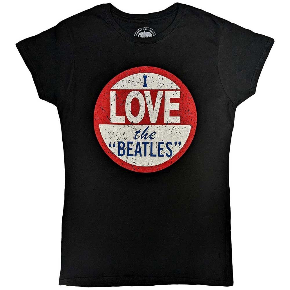 T-shirt pour femme The Beatles - Vtge J'aime les Beatles
