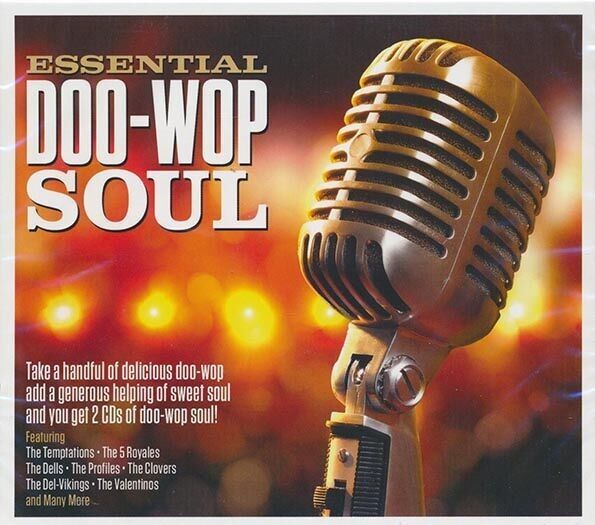 I Favolosi Quattro, The Temptations, The 5 Royales, The Dells, ecc.CD - Essential Doo Wop Soul (40 tracce) (2xCD)