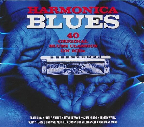 Howlin' Wolf, Slim Harpo, Junior Wells, ecc.CD - Harmonica Blues (40 tracce) (2xCD)