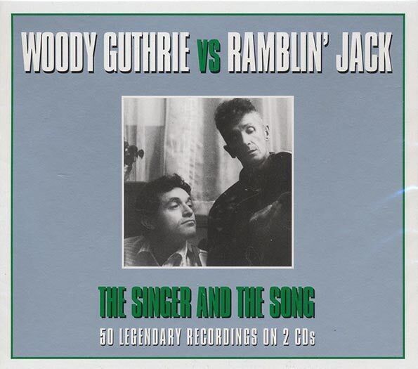 Woody Guthrie, Ramblin' Jack Elliott CD – Woody Guthrie gegen Ramblin' Jack: Der Sänger und das Lied (50 Titel) (2xCD)