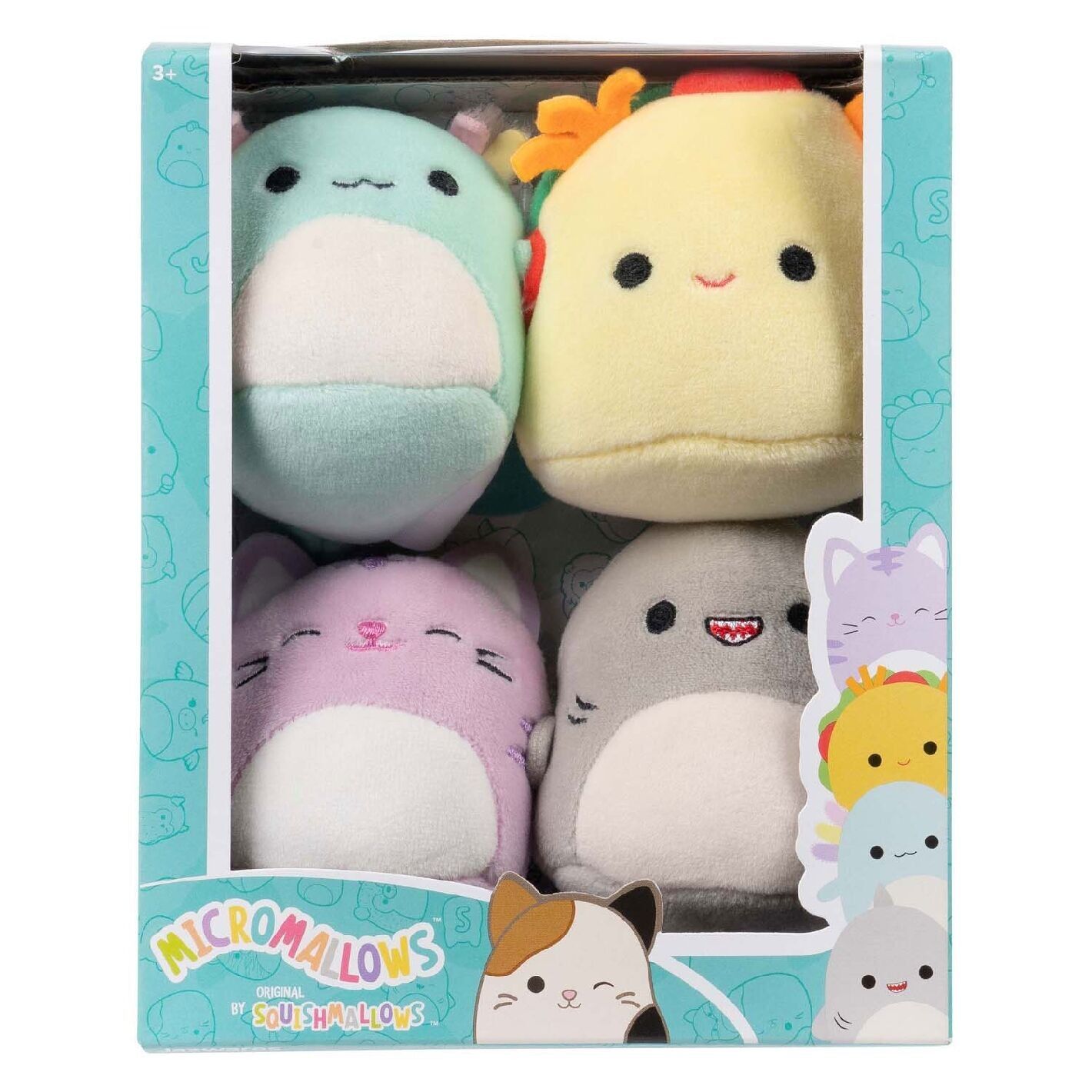 SQMM - Pack of 4 Plush Toys
