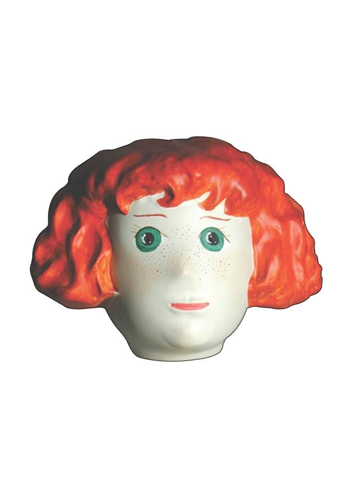 MANNEQUIN HEAD GIRL MAKEUP REDHEAD 4 years old
