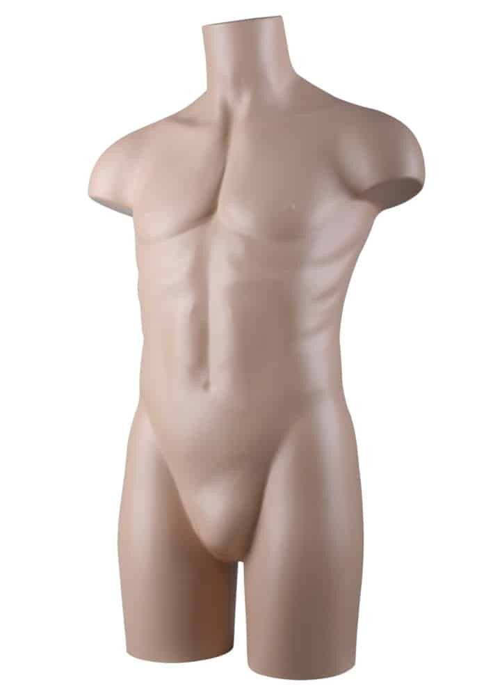 BUSTO UOMO MUSCOLARE SOLO CARNE IMPATTO