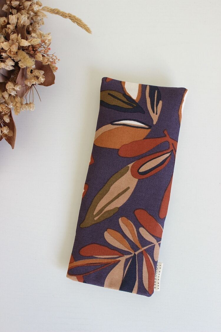 Cuscino relax per gli occhi - Vita viola