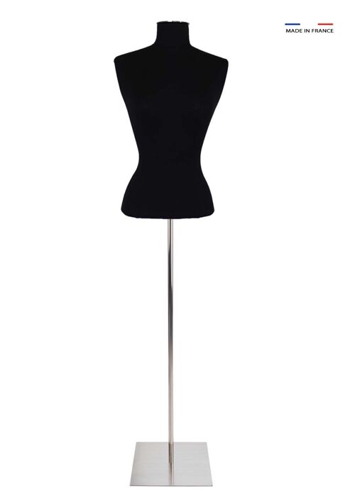 BUSTE FEMME COURT MANCHON PLAT ET BASE CARRÉE