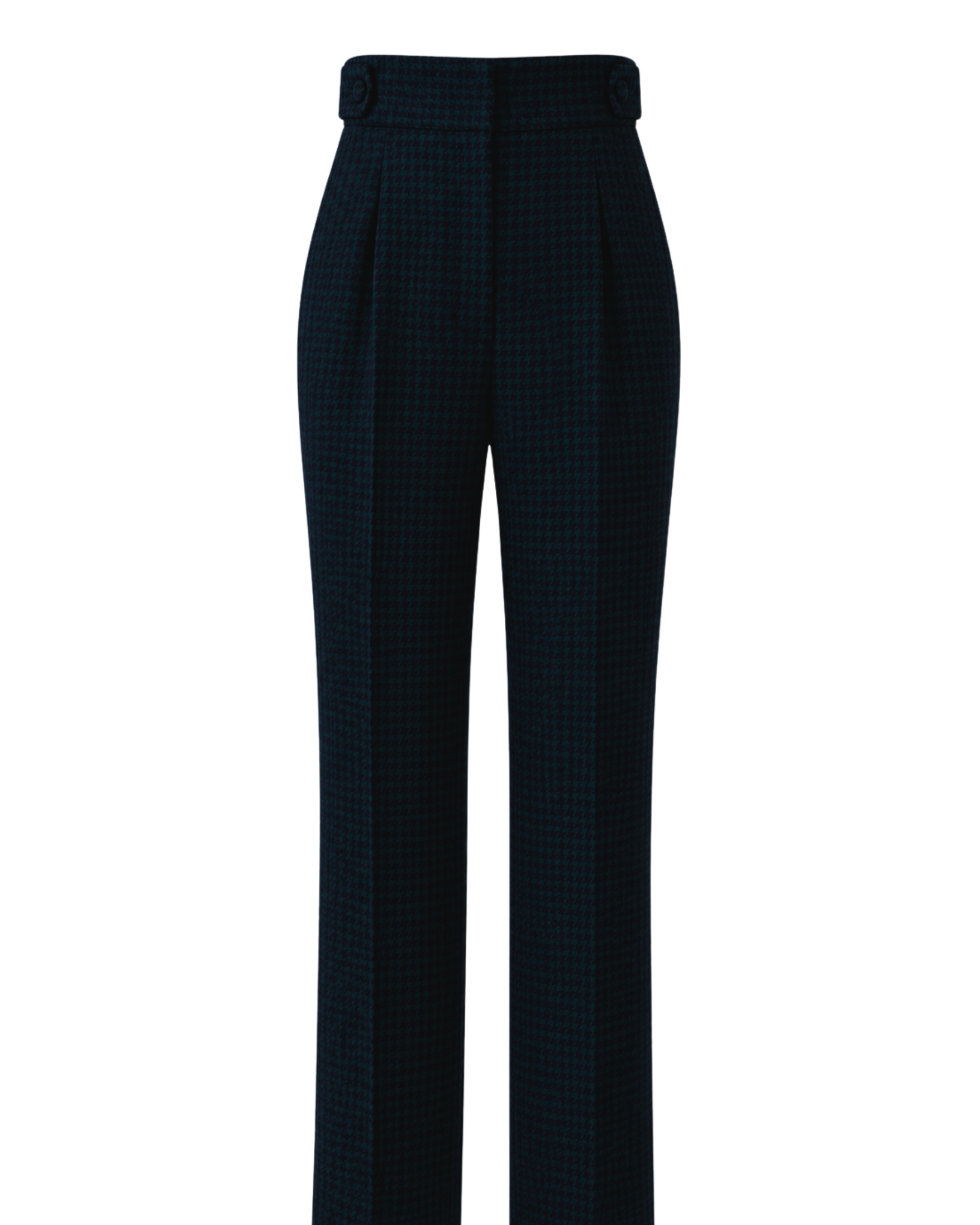 Olympe Houndstooth Green Pants