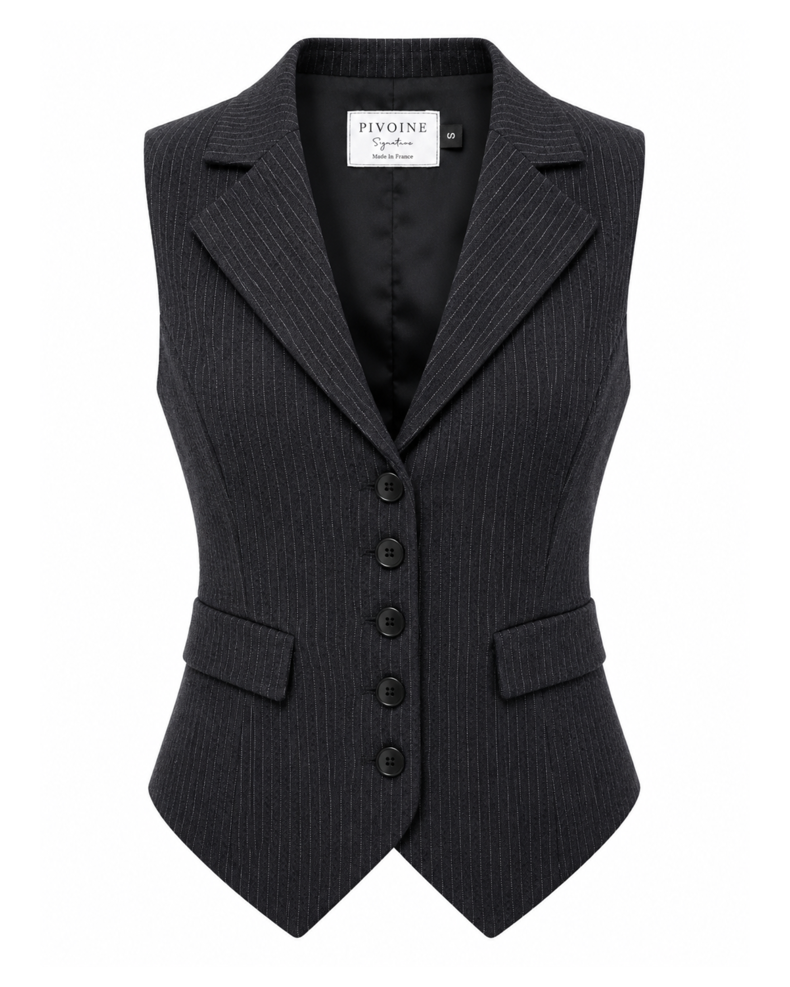 Peaky Blinders Grey Stripes with Collar