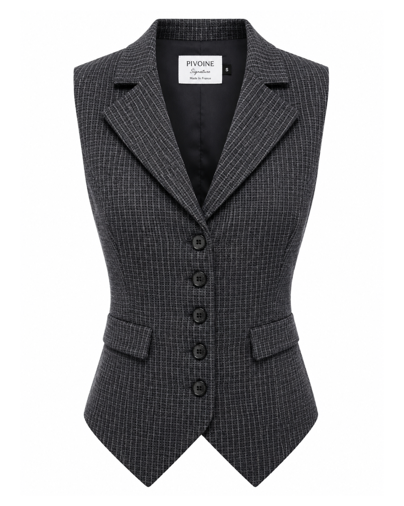 Peaky Blinders Grey/Blue/Black Checked Jacket