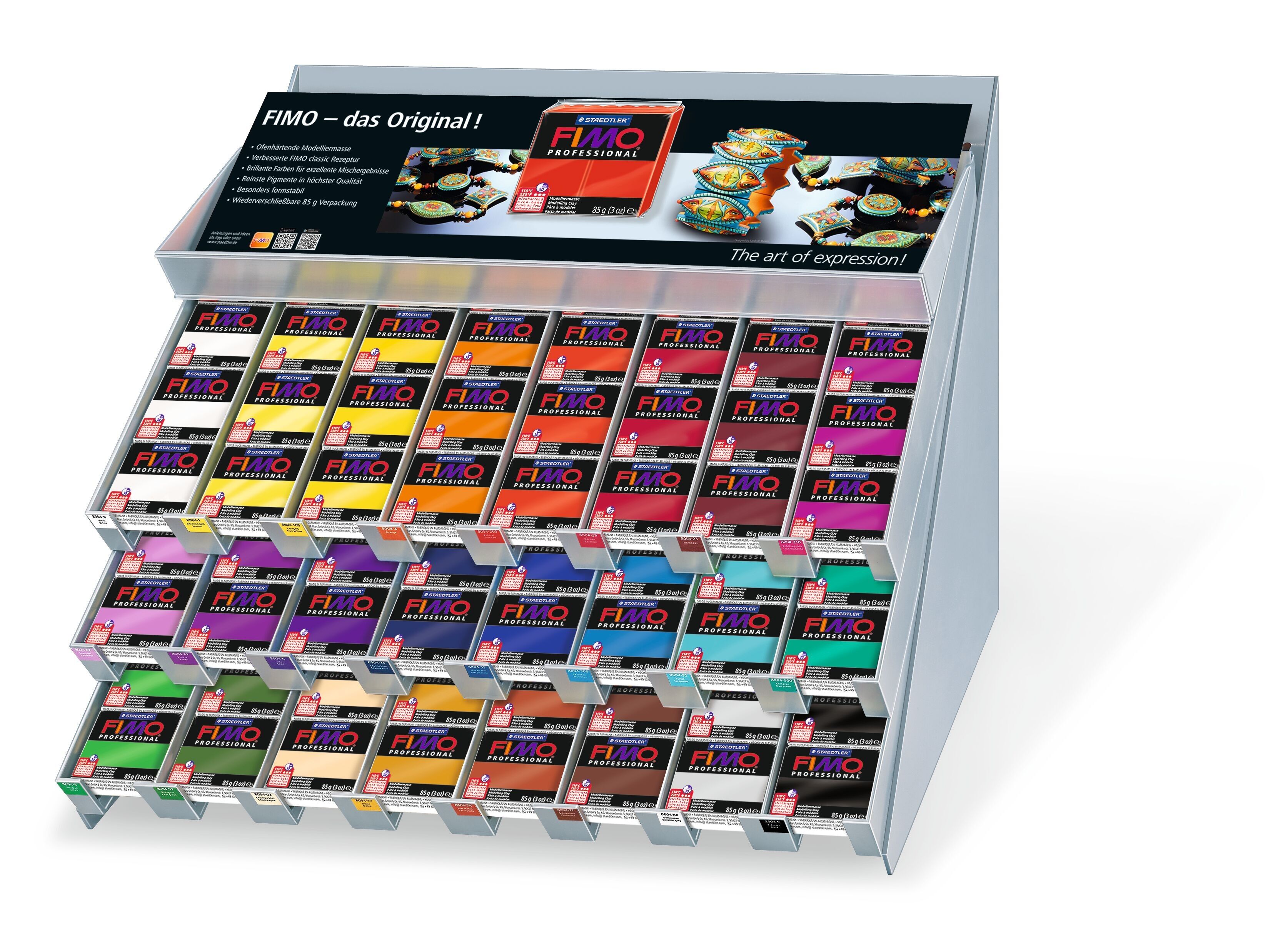 PRESENTOIR FIMO PRO 96 X 85G ASS / 8093V2 08