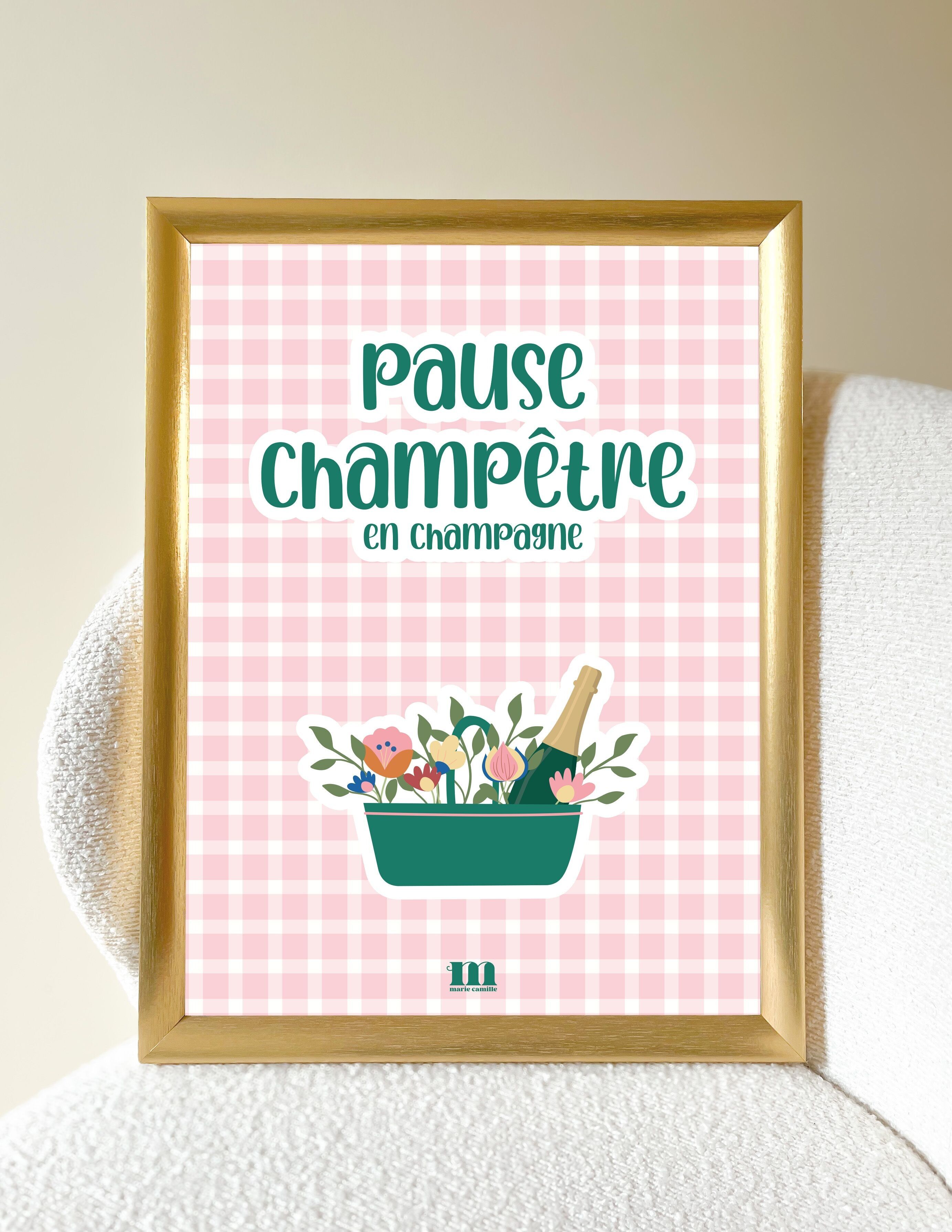 Affiche - pause champêtre
