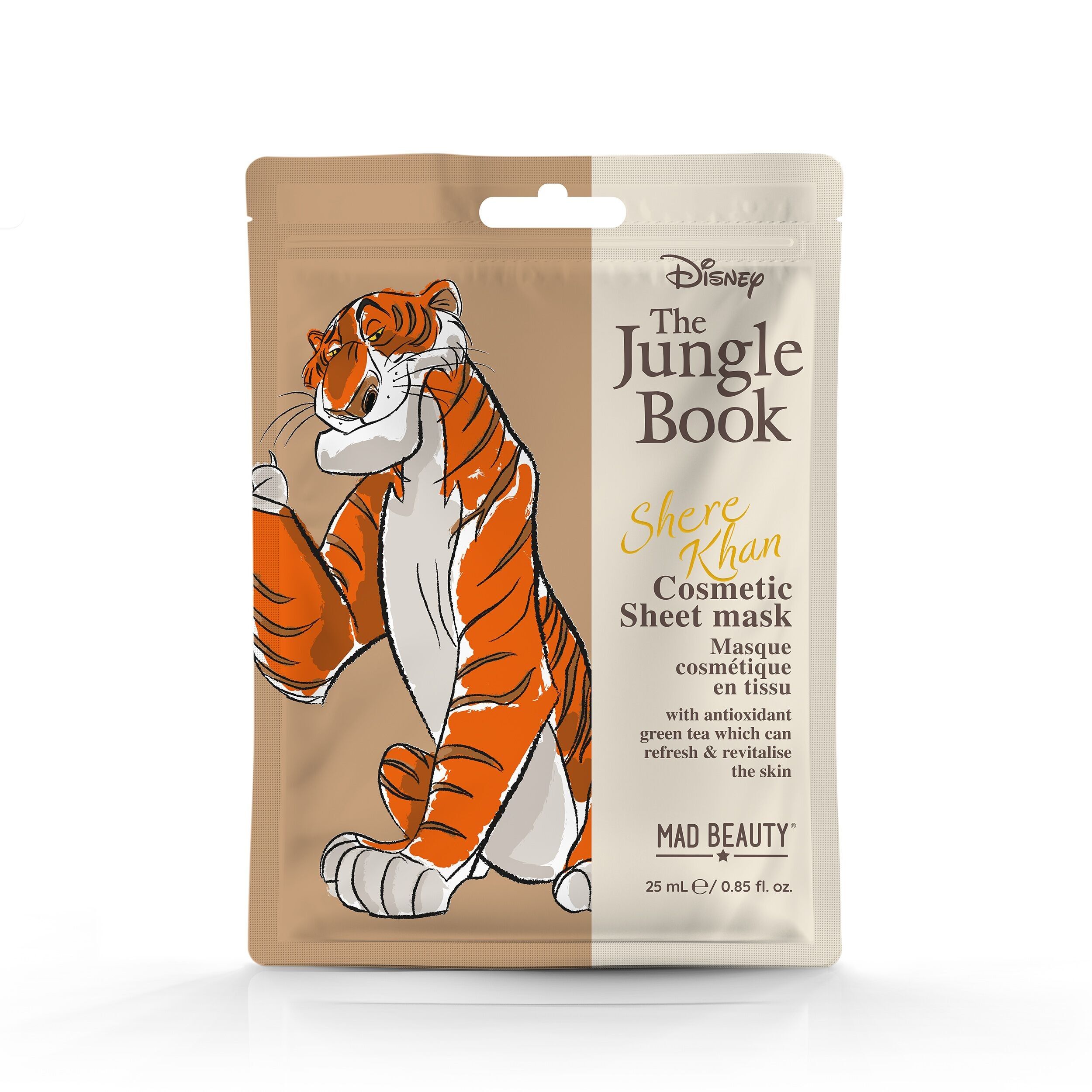 Masque en tissu Mad Beauty Disney Le Livre de la Jungle - Shere Khan