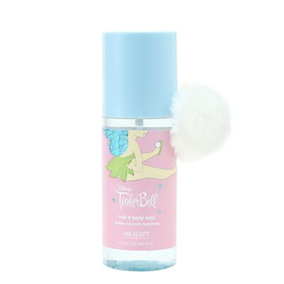Bruma hidratante para cabello y cuerpo Pixie Perfection de Mad Beauty Disney Tinks