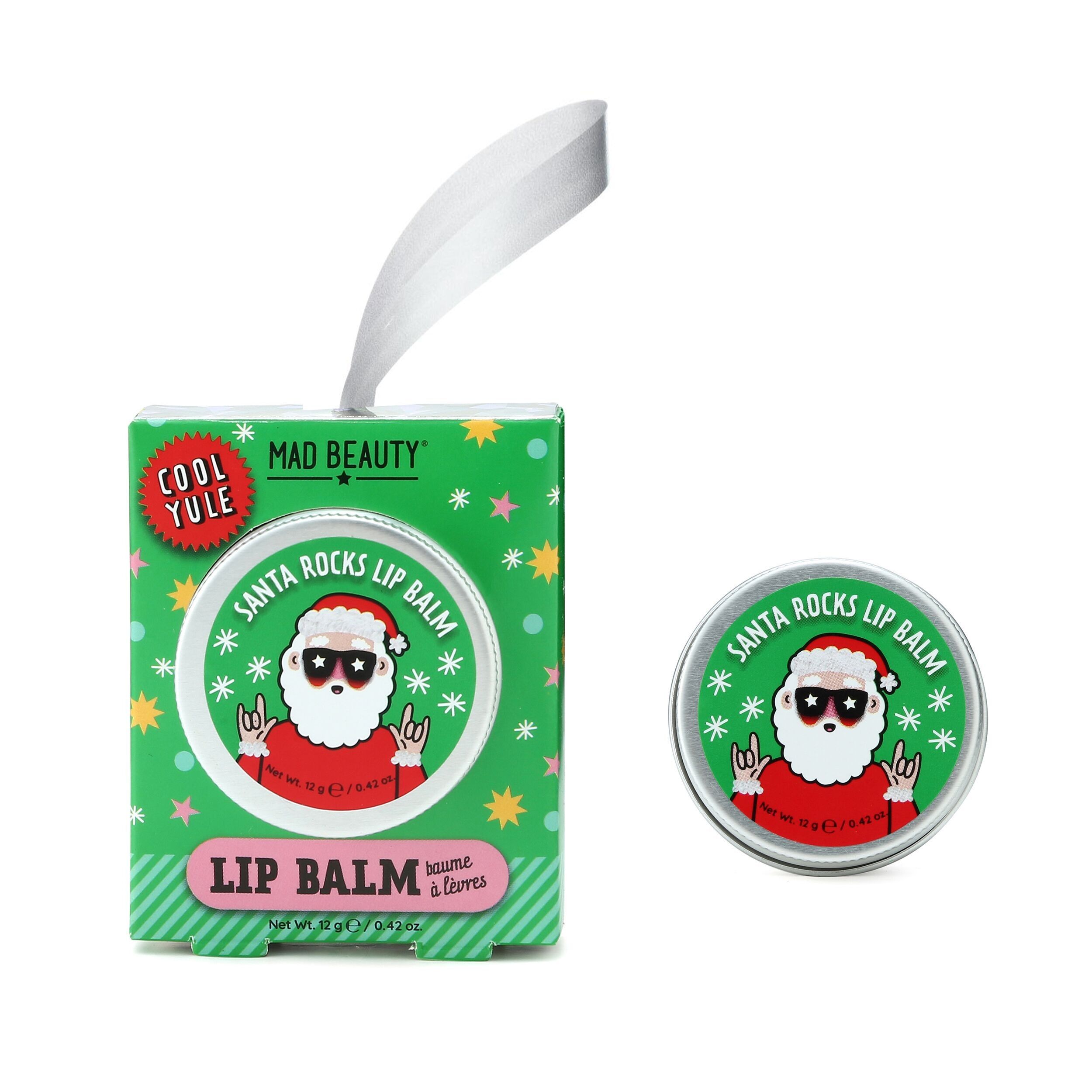 Mad Beauty Cool Yule Lip Balm Tin