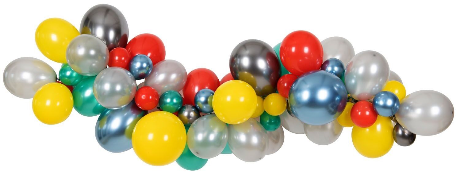 Guirnalda de globos - Monster Bash - 66 piezas