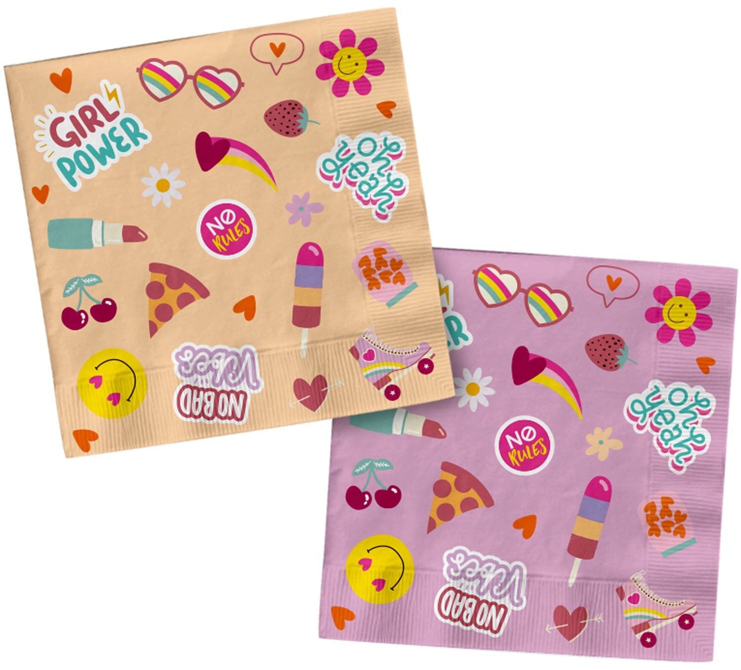 Tovaglioli - Boho Girlz - 33 x 33 cm - 20 pezzi