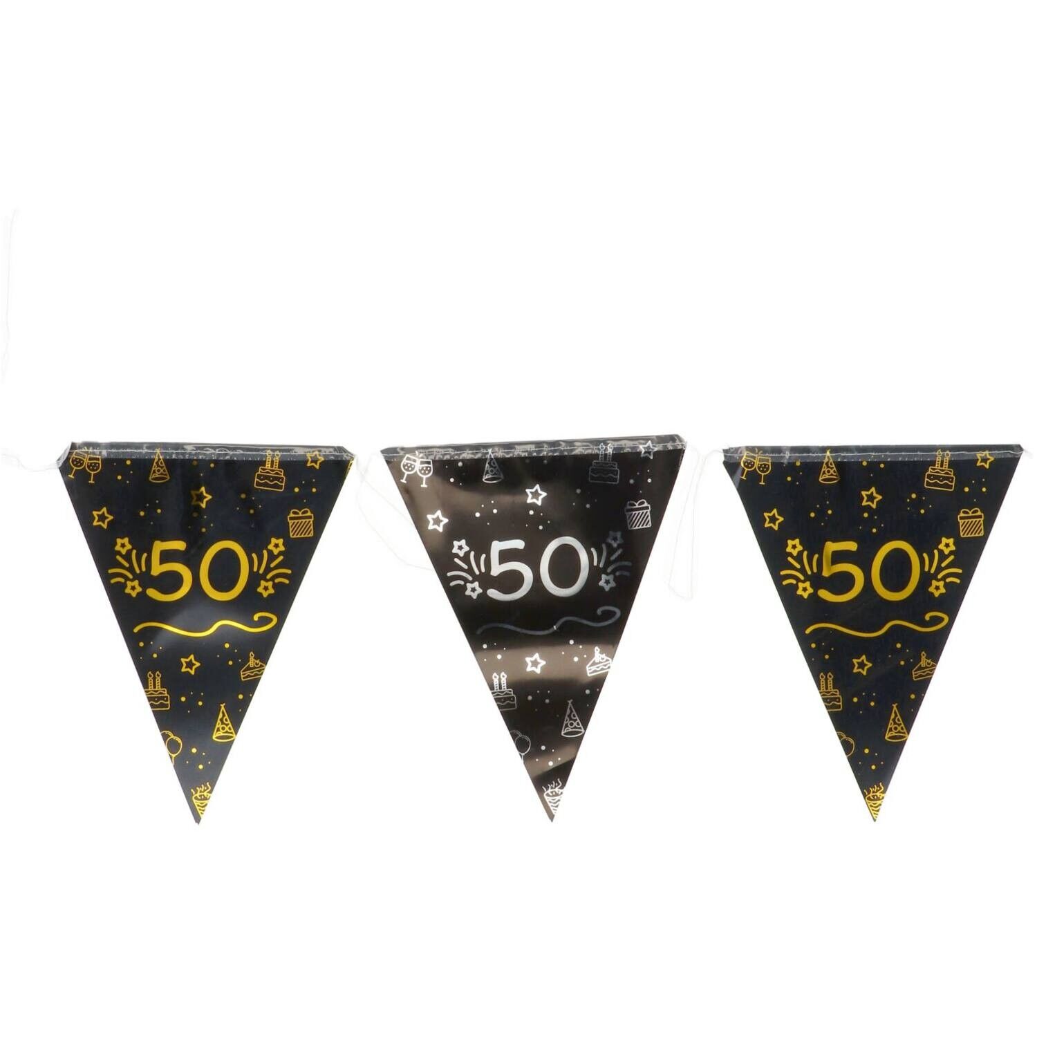 Flaggenbanner – 50 – Shining Glam – 4 Meter