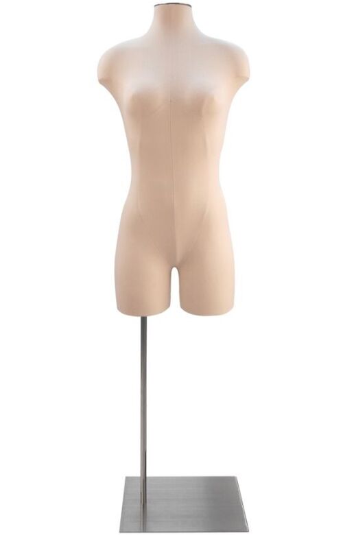 BUSTMAN TORSO FEMME AVEC BASE ET MANCHON