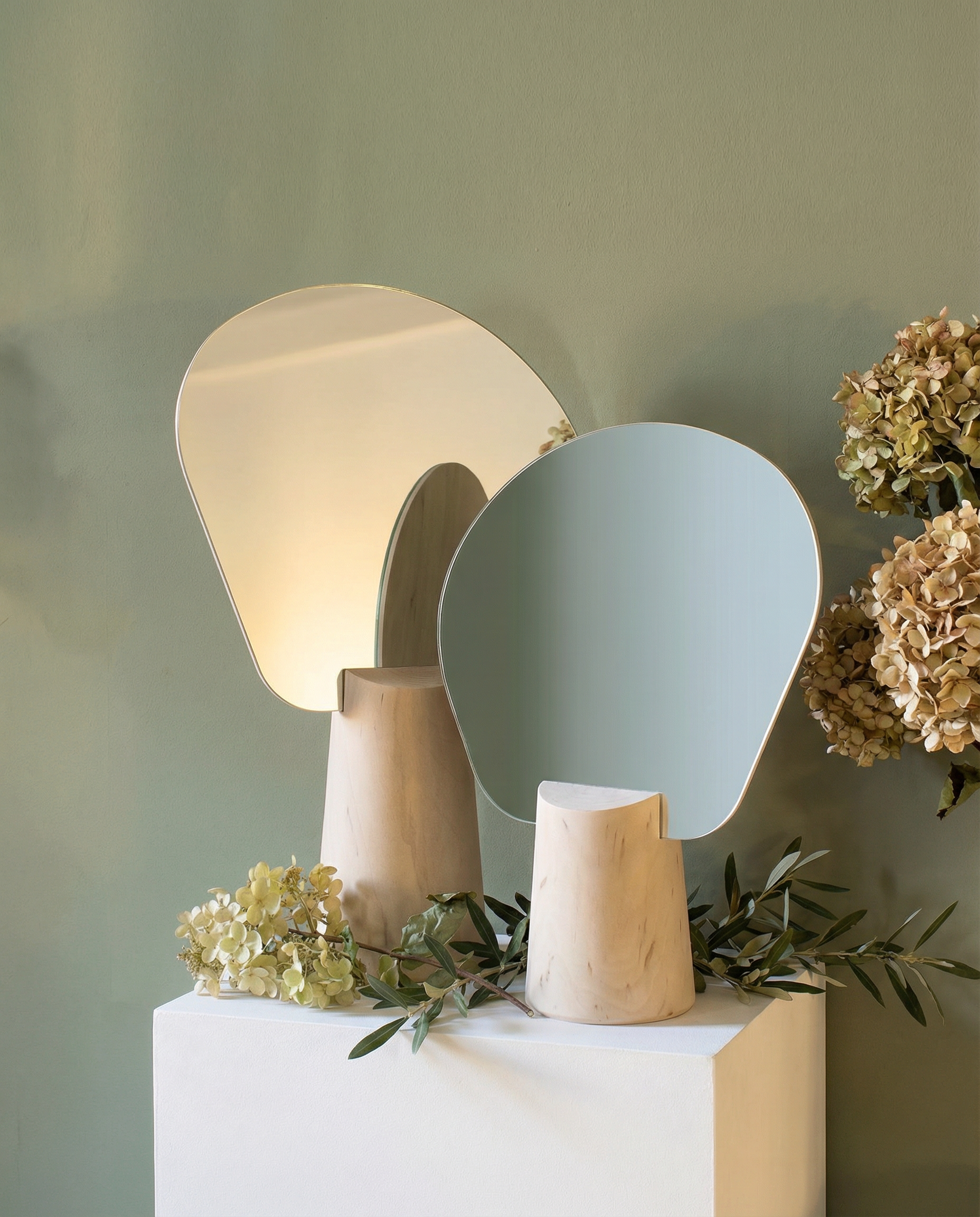 Ping Pong - Linden mirror (available in 2 sizes)
