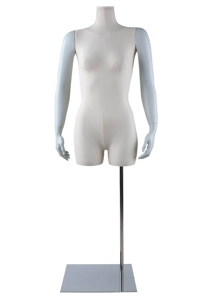 TORSO DE MUJER CUBIERTO CON BRAZOS