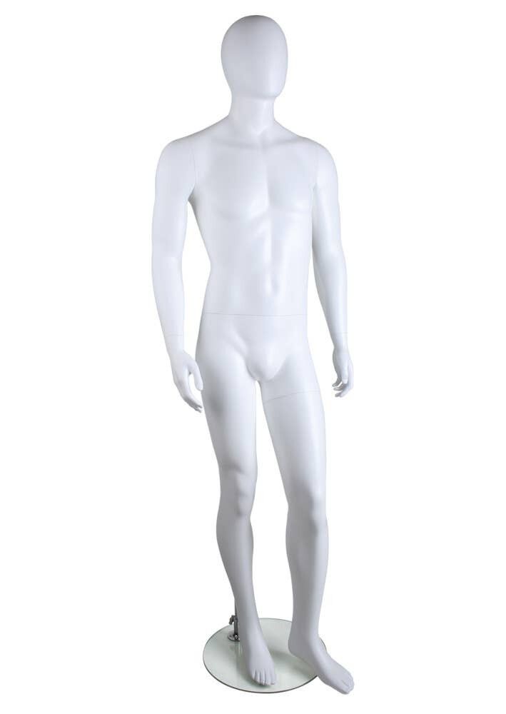 Stilisierte Herren Schaufensterpuppe mit Eierkopf - PREMIUM