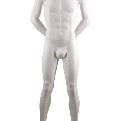 Maniquí masculino sin cabeza con las manos detrás de la espalda - PREMIUM