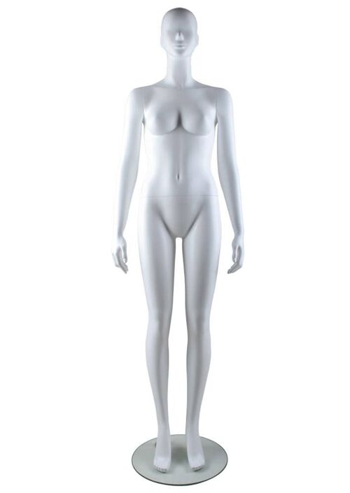 Mannequin femme stylisé visage abstrait - PREMIUM
