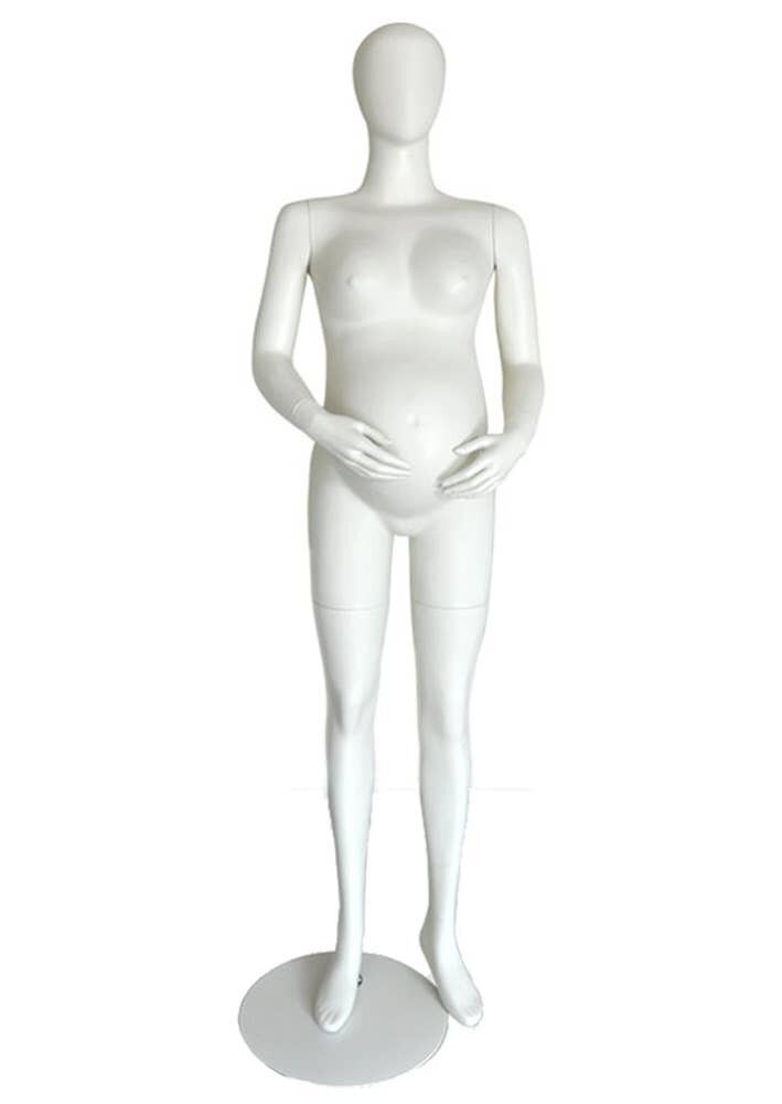 STILVOLLE SCHWANGERE WEIBLICHE SCHAUFENSTERPUPPE