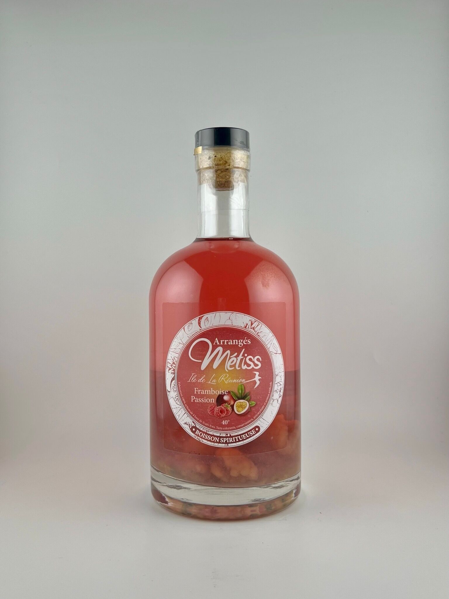 Arrangierter Rum Himbeere - Passionsfrucht - 40°