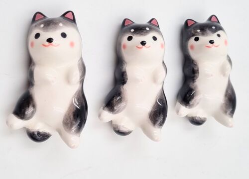 Pose Baguette motif shiba inu