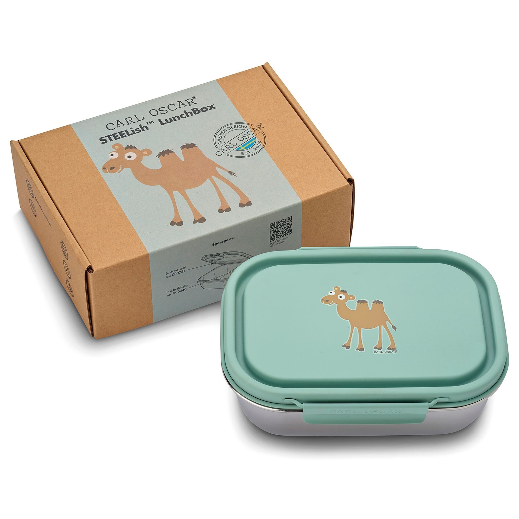 STEELish™ Lunchbox-Verde-Cammello