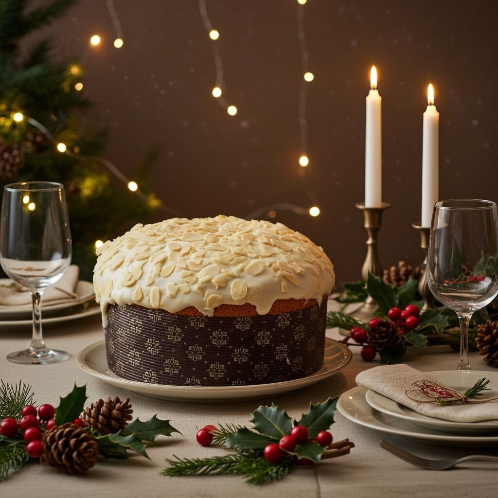 Panettone alla mandorla farcito da 1 kg Nuttyplus - Natale - Christmas