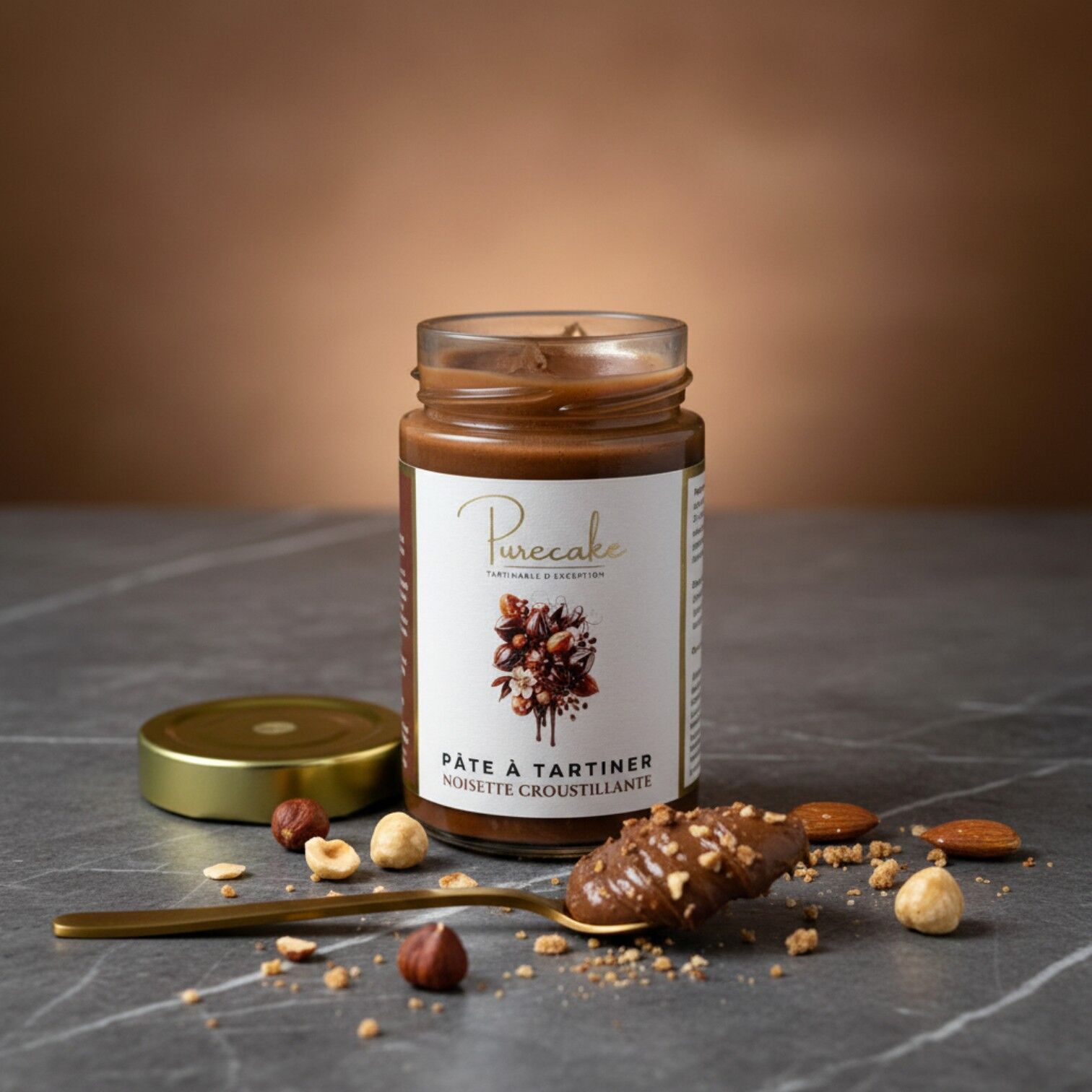 Crispy Hazelnut Spread – The Vegan & Gluten-Free Ally for Gourmet Moments! 🍫🌰 
