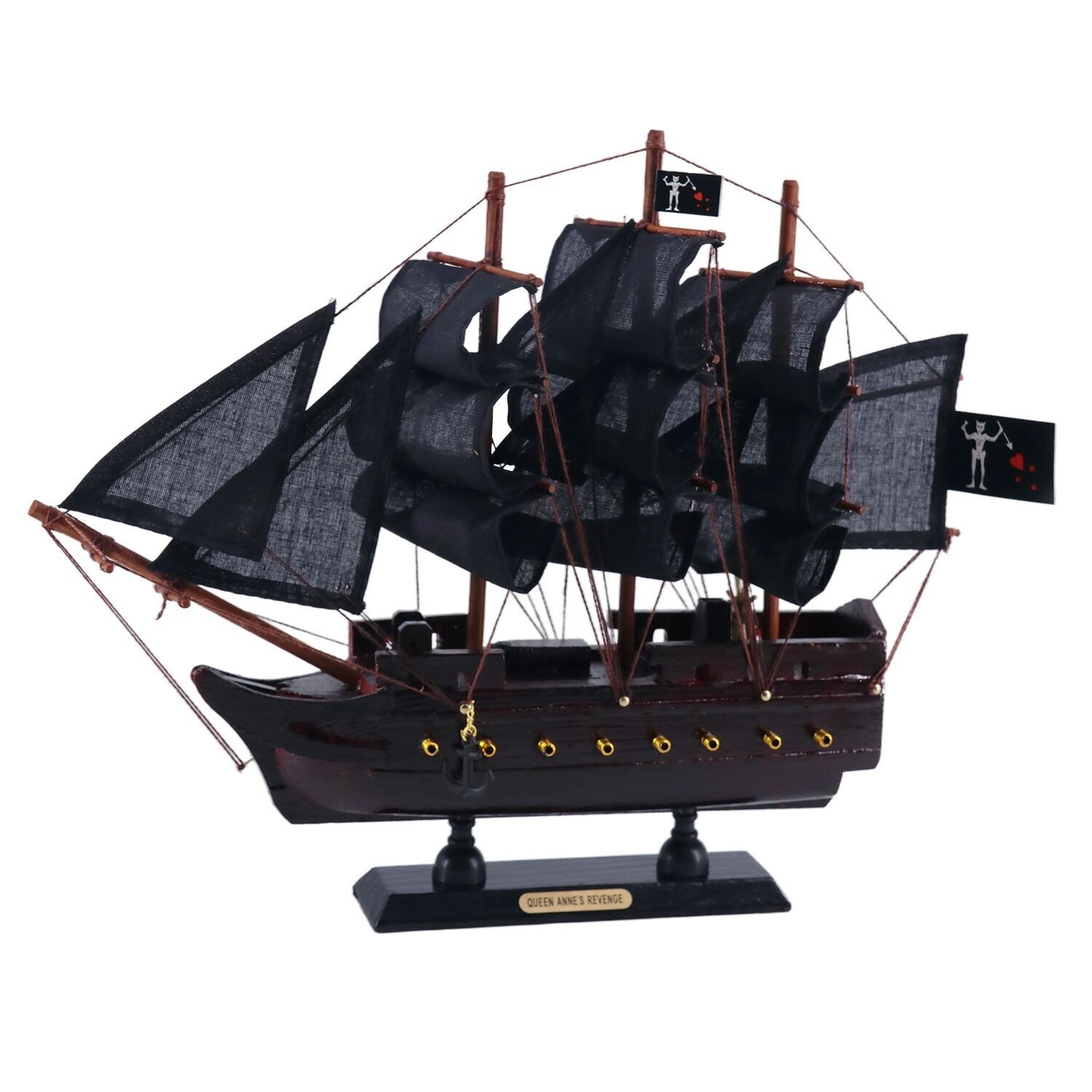 Modello di nave in legno QUEEN ANNE'S REVENGE