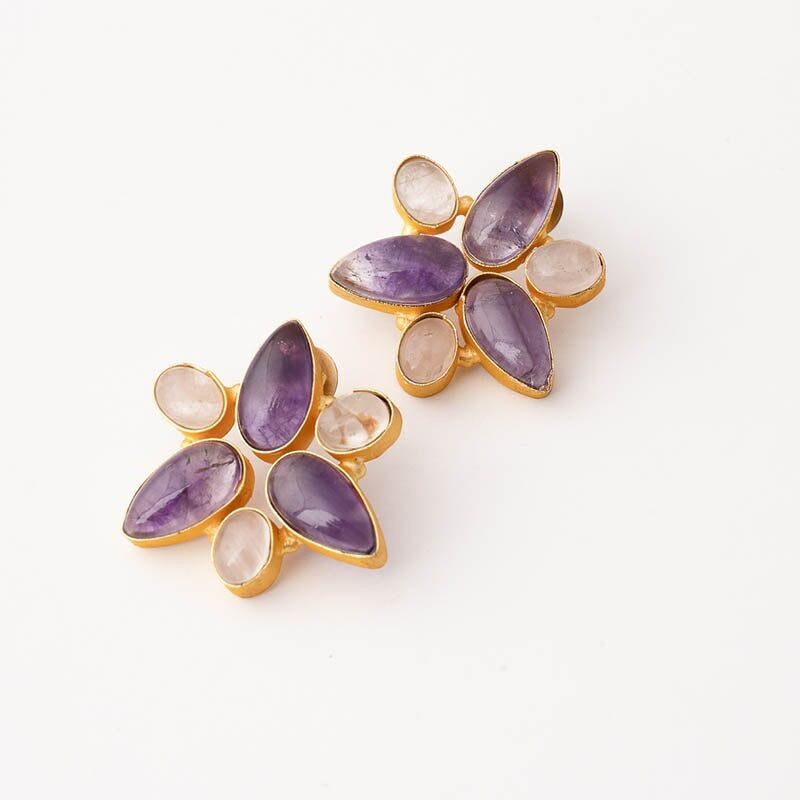 Orecchini Tomy Ed. Viola e rosa limitati