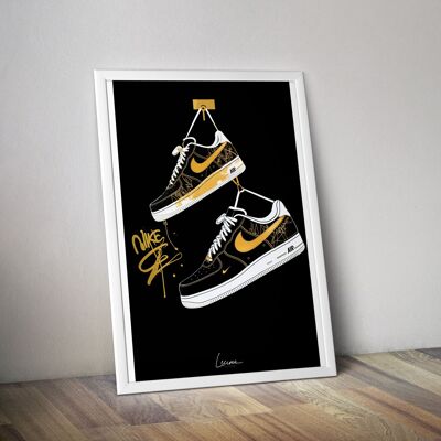 Nike gold poster I Nike basketball poster