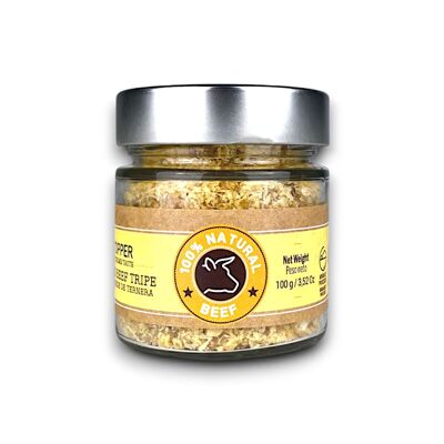 Green Beef Tripe Topper - Natural supplement for dogs and cats