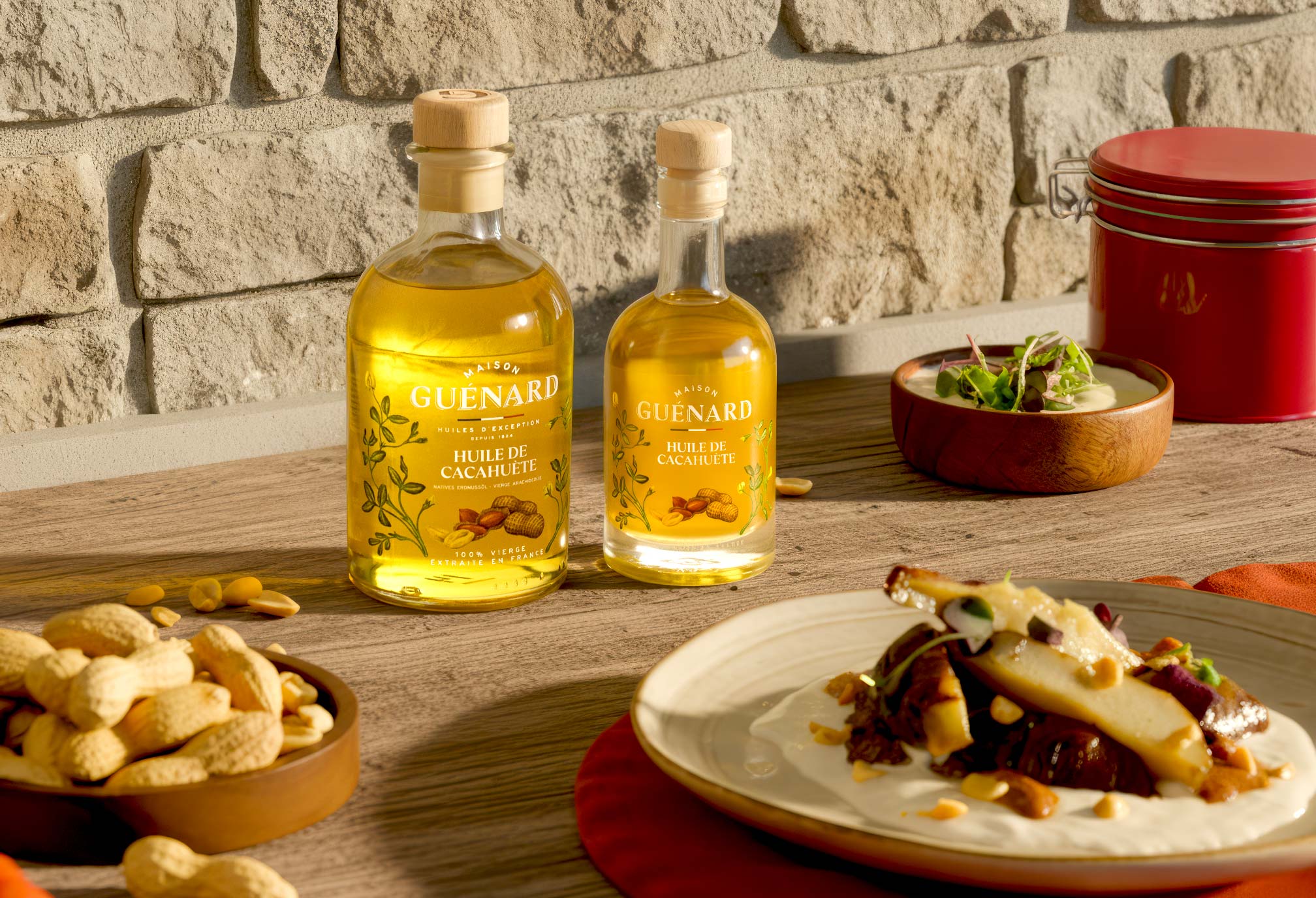 100% virgin peanut oil - 9cL