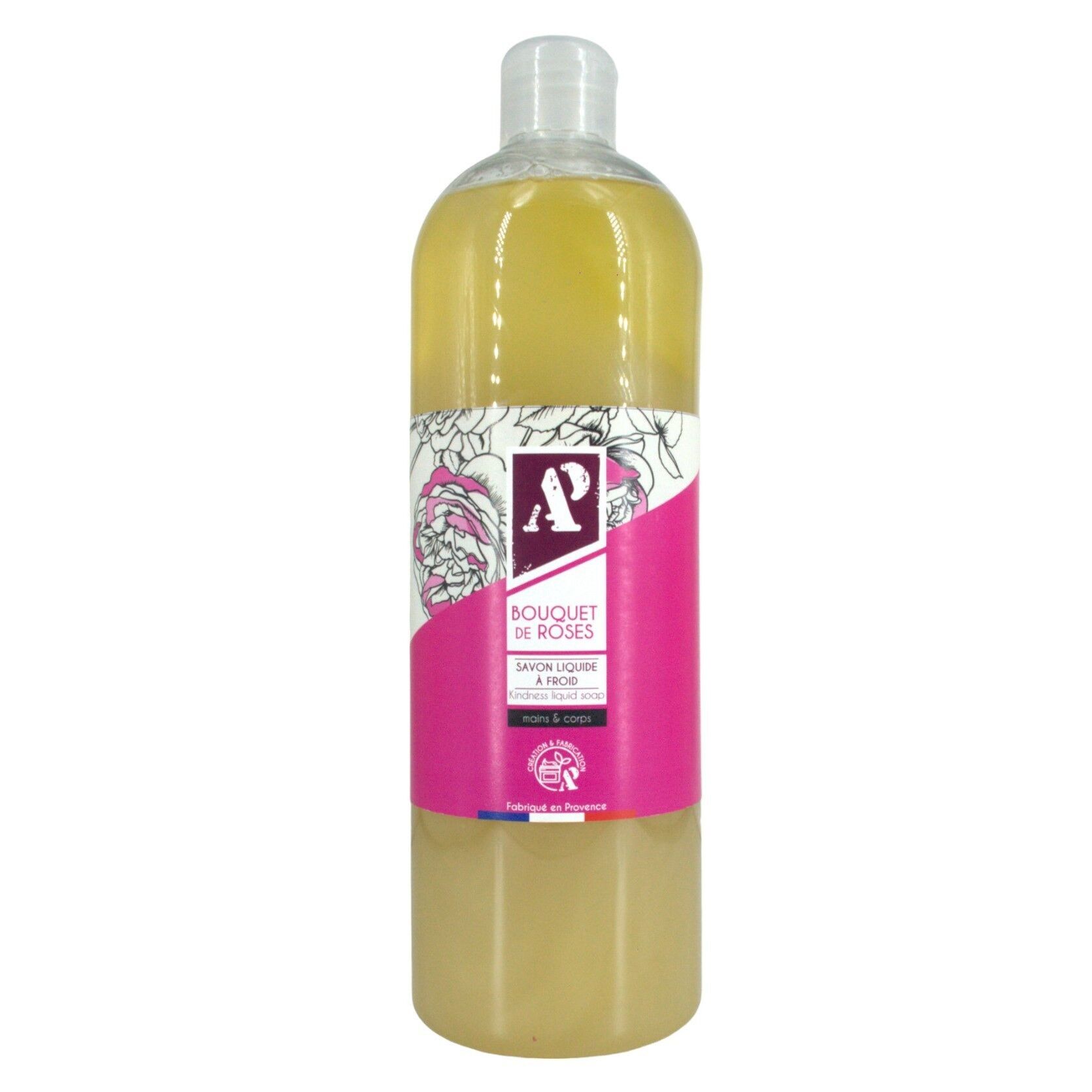 Savon liquide Bouquet de Rose - 1L