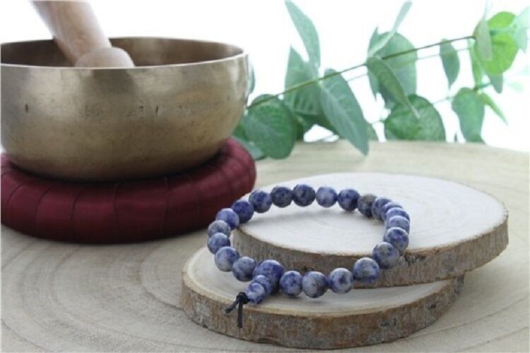 Sodalith Mala Armband