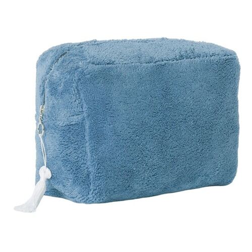 Trousse de toilette en bambou - Pierre Bleu