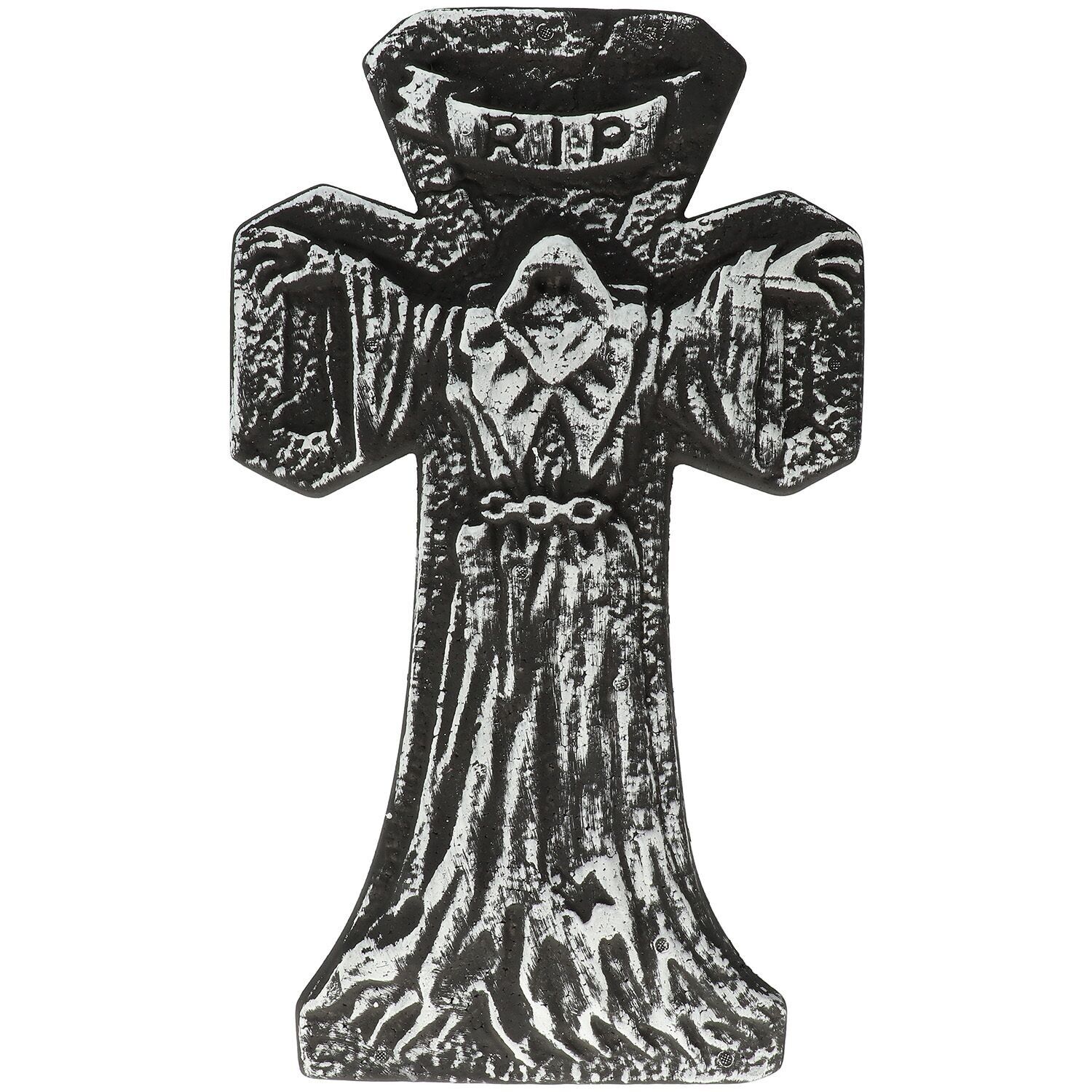 Gravestone cross - Halloween - 33 x 57 cm