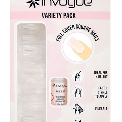 Clous carrés Invogue DIY - Paquet de 120