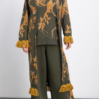 KIMONO DE PAJARITO JACQUARD