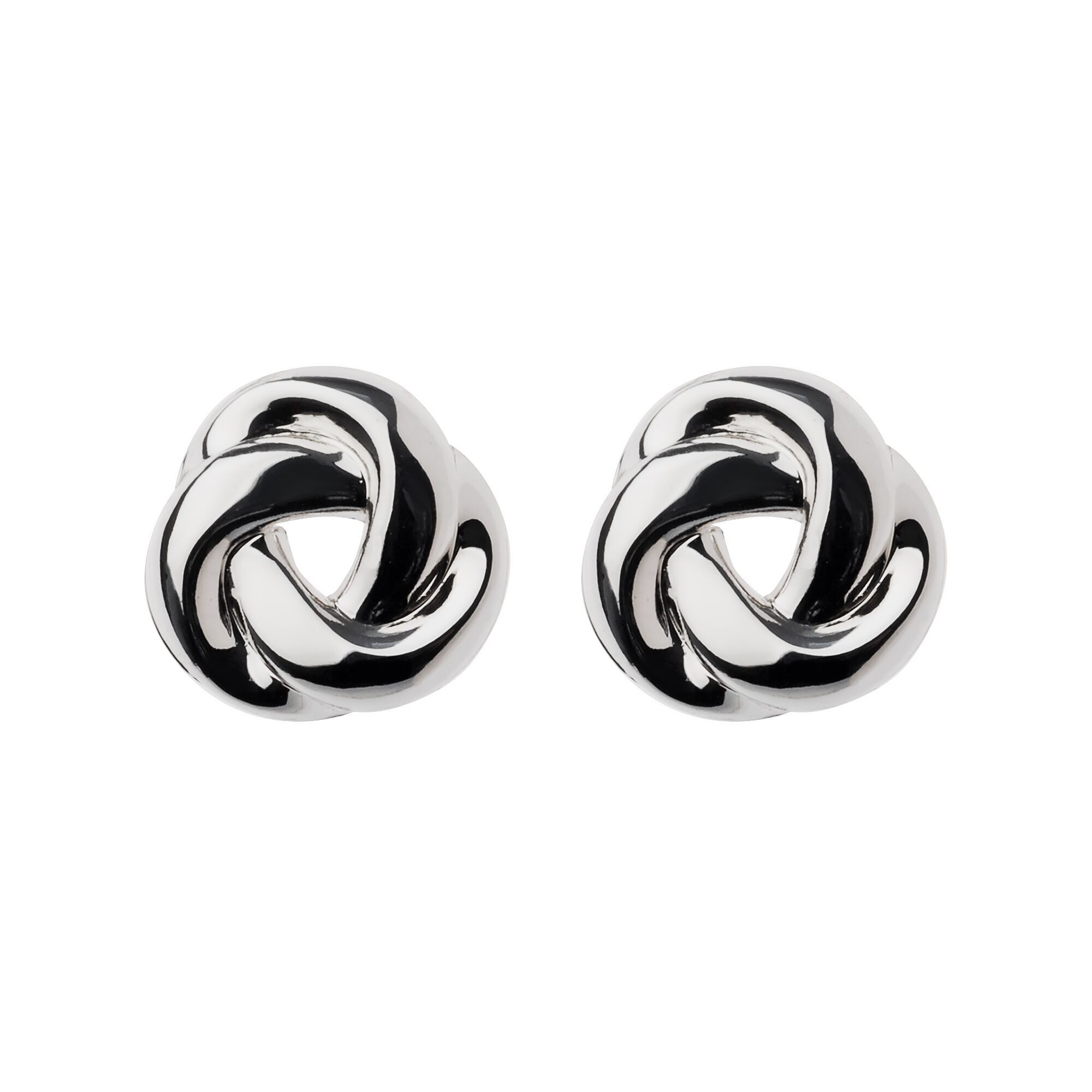 Boucles d'oreilles à tige élégantes et tourbillonnantes d'inspiration rétro