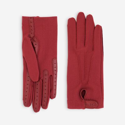 Gants flexicuir-spandex-non doublé-11022NF