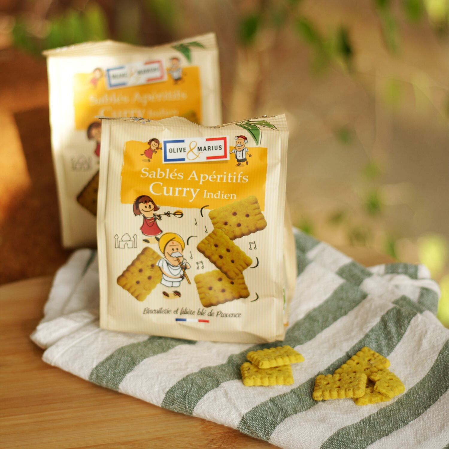 Indisches Curry-Shortbread