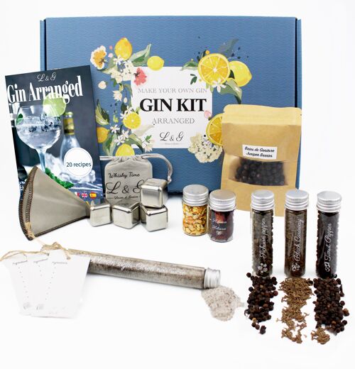Kit Gin découverte d'épices - Gin arrangé DIY - Louise & Gaston