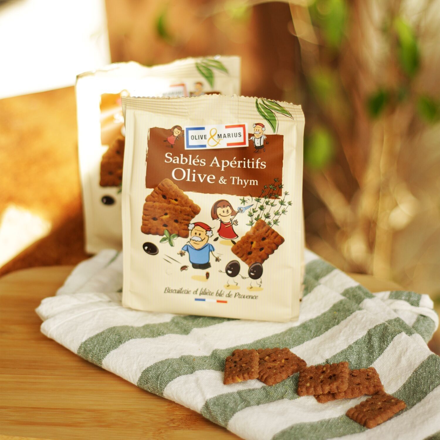 Oliven-Thymian-Shortbread