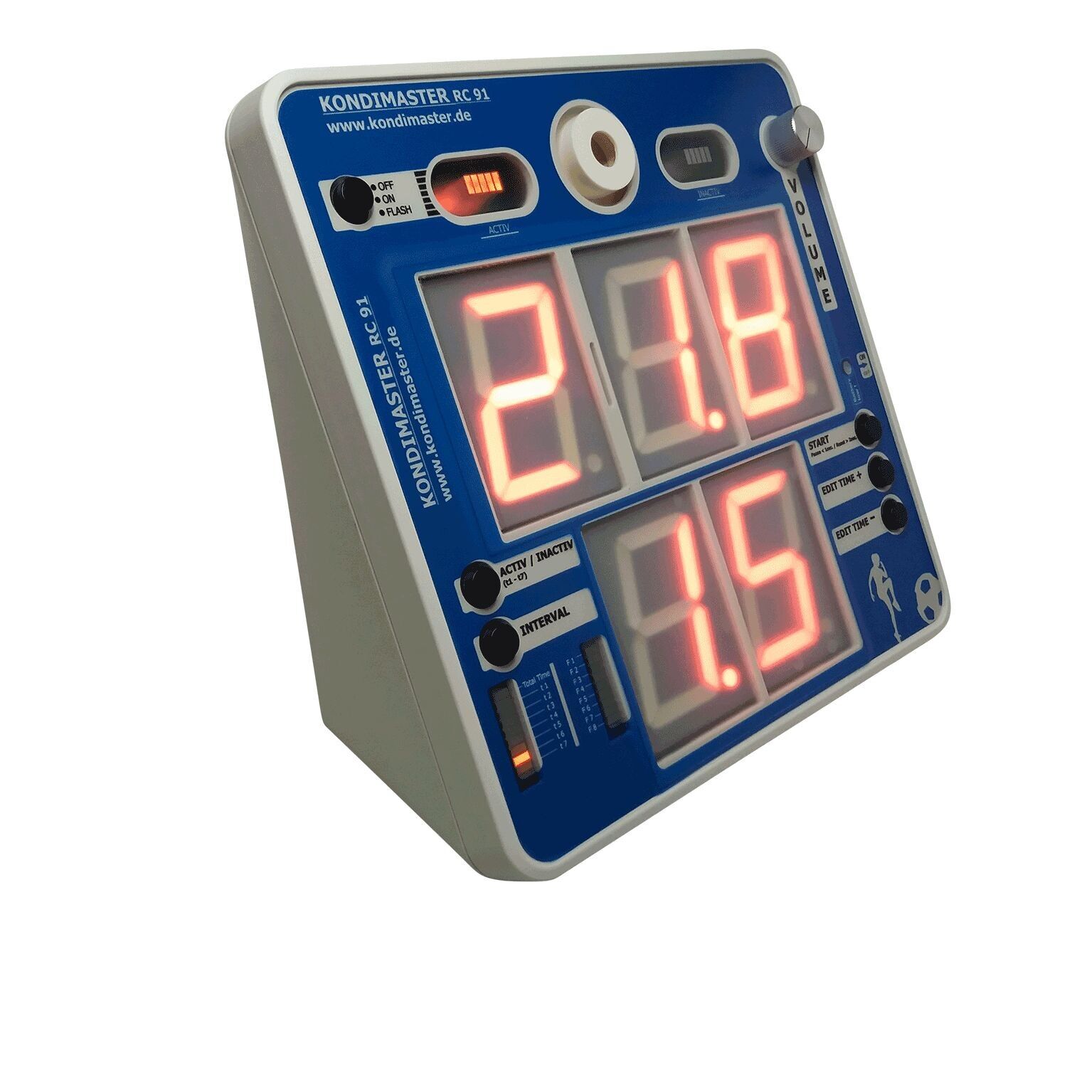 KondiMaster RC91 – Der ideale Fussball Timer für jedes Training
